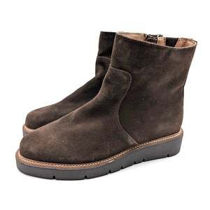 Blondo Moona Waterproof Ankle Bootie Round Toe Women's Brown Size US11M EU41.5